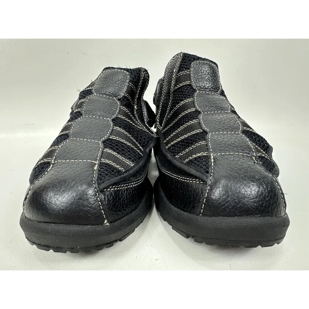 Dr Comfort Edward X-Depth Shoes 9610 Black Adjustable Diabetic Men Size 8.5 XW